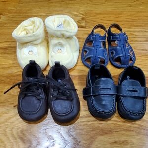 Baby Boy Shoe Lot - 4 Pairs